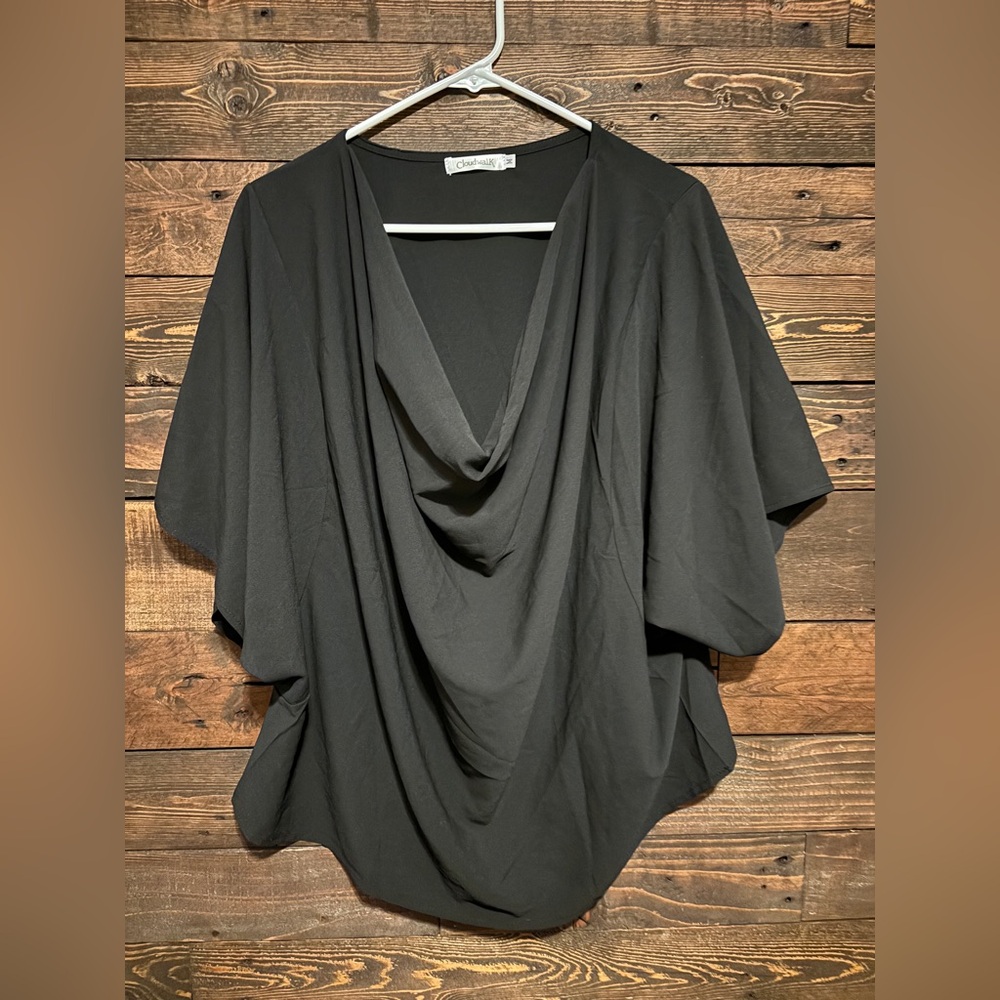 NWOT - Cloudwalk brand fancy black top